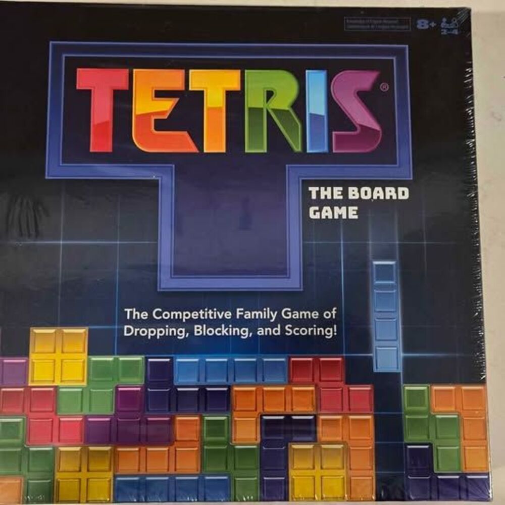 Tetris: The Board Game – The Ultimate Family Night Upgrade!  NIB
